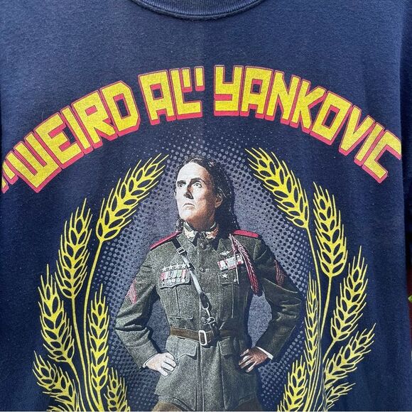 Weird Al Yankovic World Tour T-Shirt 2015 Large - Picture 2 of 9